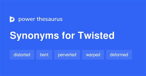 twisted synonym